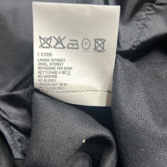 NWT Yves Saint Laurent Black Velvet Lace-Up Pants Runway Tom Ford F/W 2001 - Picture 9 of 14